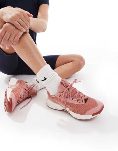 Nike Running - Juniper Trail 3 - Sneakers rosa e bianche - view 1