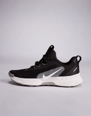 Nike Running Juniper Trail 3 trainers in black and white
