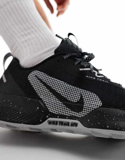 Nike Running Juniper Trail 3 trainers in black ASOS