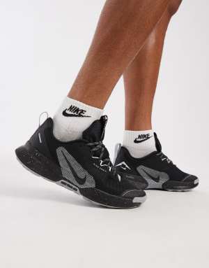 Nike Running Juniper Trail 3 trainers in black