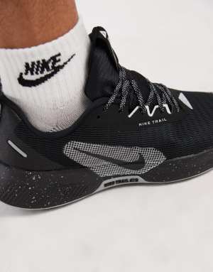 Nike Running Juniper Trail 3 trainers in black