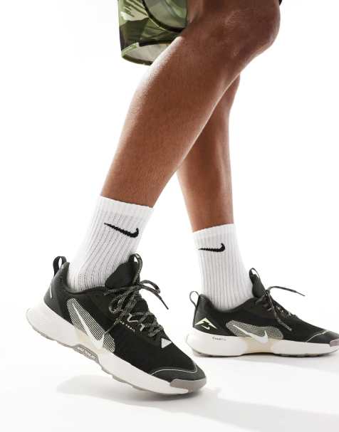 Nike Running Juniper Trail 3 trainers in dark grey - view 1