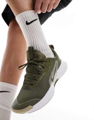 Nike Running Juniper Trail 3 trainers in green