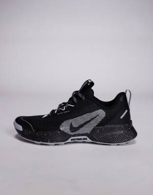 Nike Running Juniper Trail 3 trainers in triple black