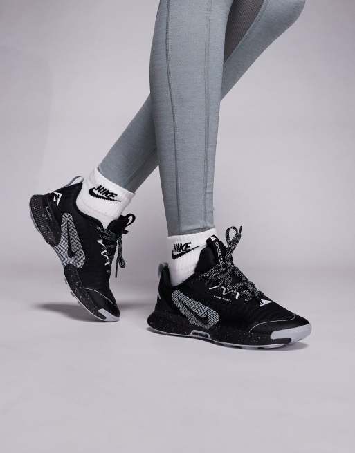 Nike Running Juniper Trail 3 trainers in triple black, 5 of 5