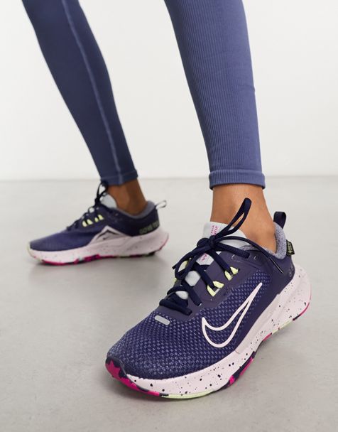 Paarse Nike Sportlegging dames online kopen