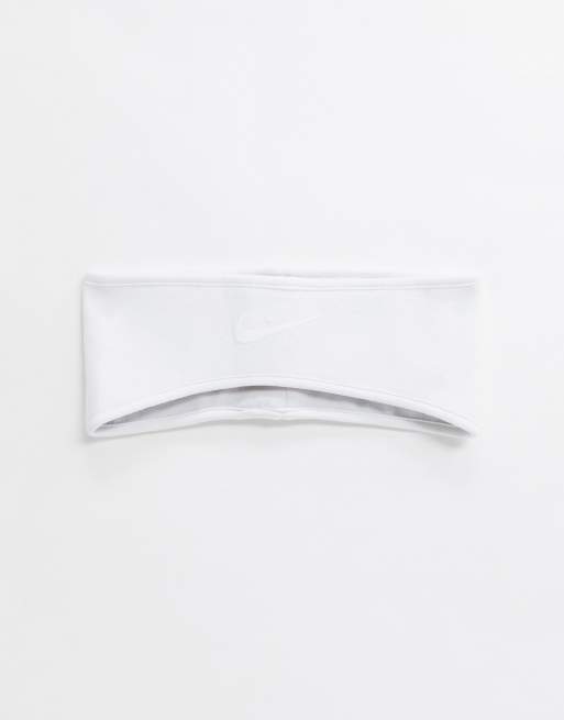 Nike Running knit headband in white, 2 of 4