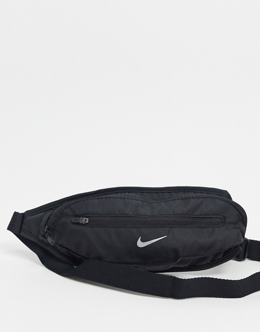 Nike Running large waistpack in black