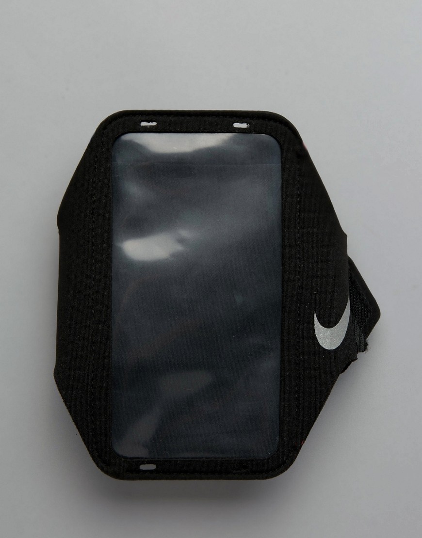 Nike Running lean arm band in black n.rn.65.082.os