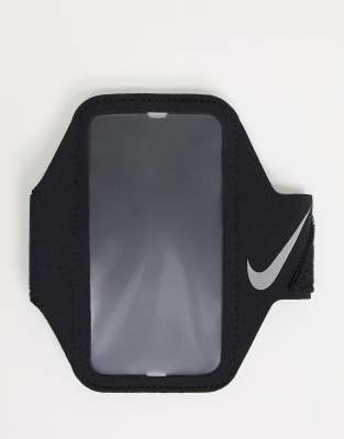 Nike Running lean arm band in black | ASOS