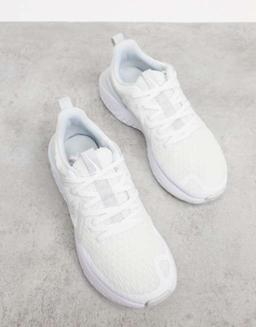 nike react running shoes white