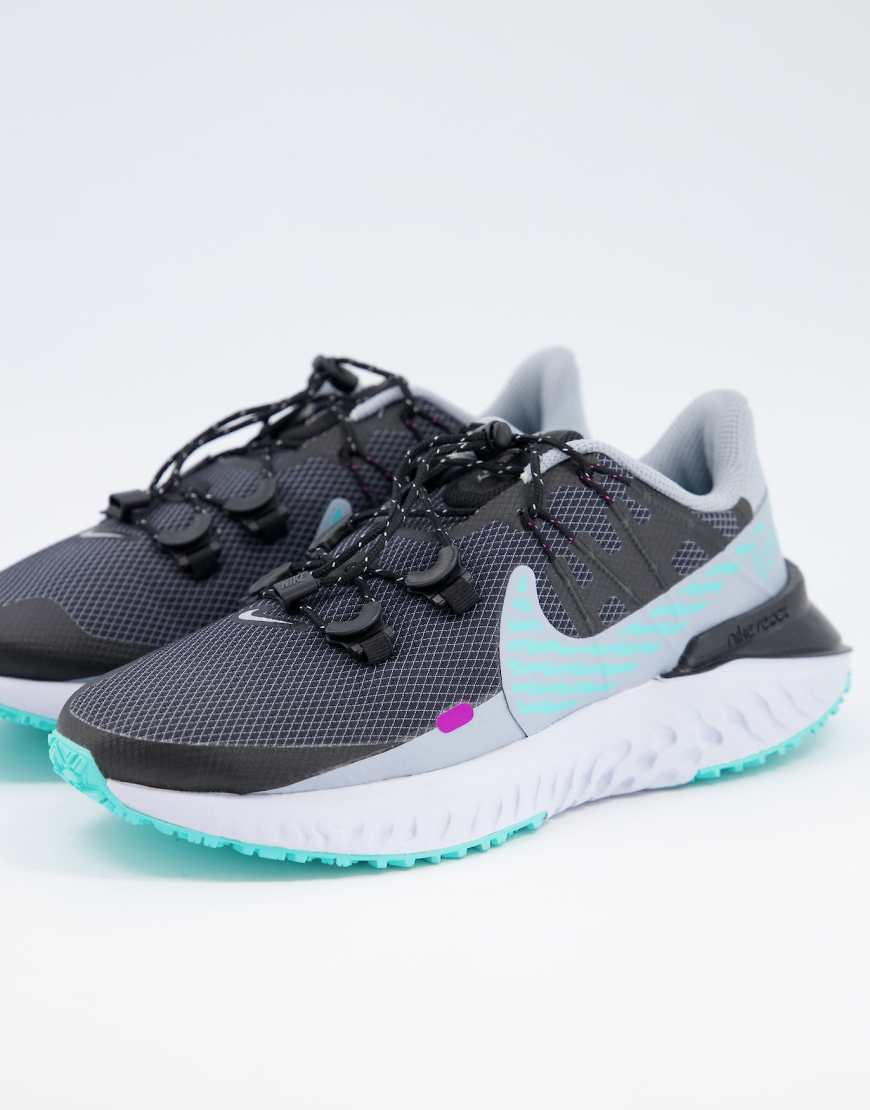 Nike Running - Legend React 3 Shield - Baskets - Noir | ASOS