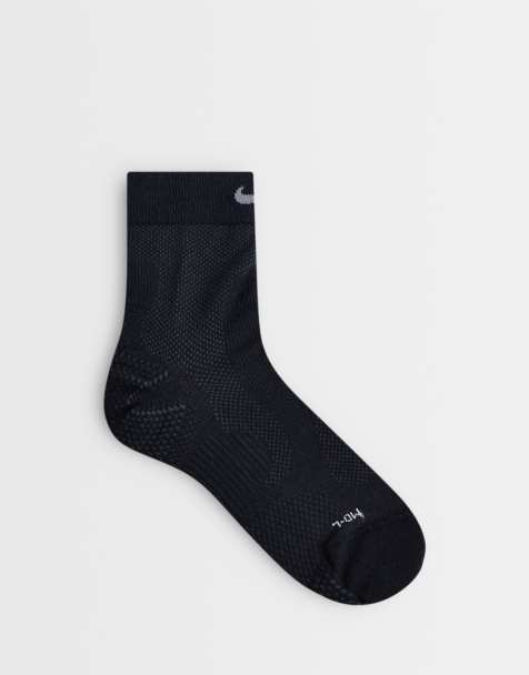 Nike Running – Leichte Crew-Socken in Schwarz - view 1