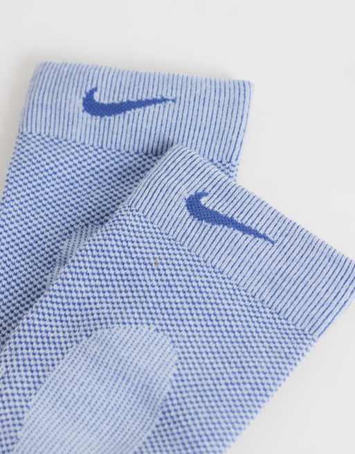 Nike Running lekkie skarpetki w kolorze niebieskim, 2 z 3
