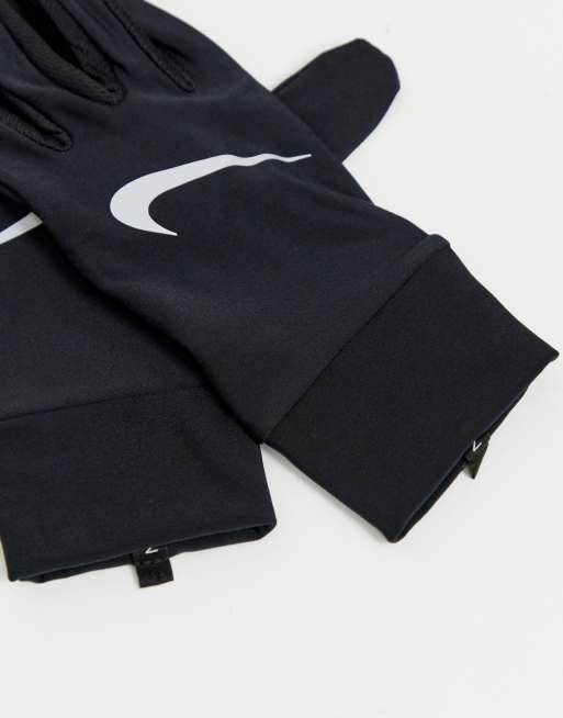 Nike Running lightweight gloves in black ASOS