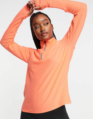 Nike Running long sleeve half zip top 