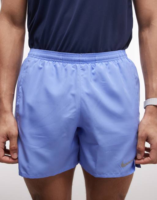 Nike Running Miler 5-inch shorts in blue , 4 of 5