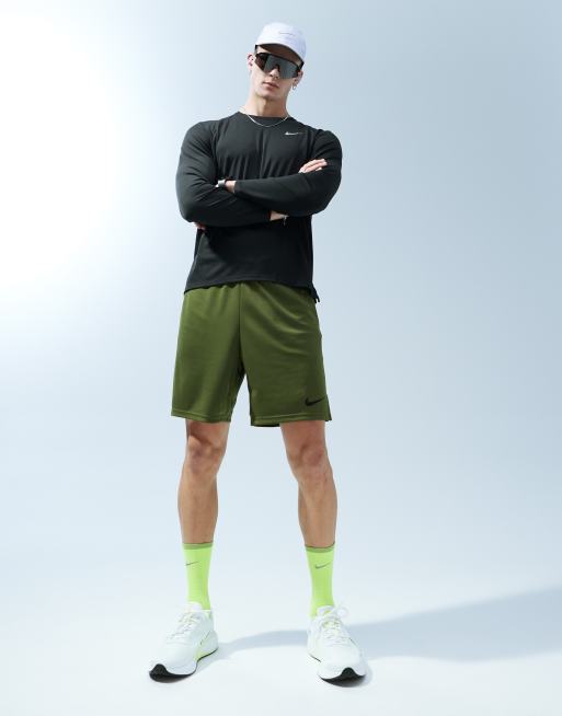 Nike Running – Miler Dri-FIT – Czarny T-shirt z długimi rękawami, 3 z 5