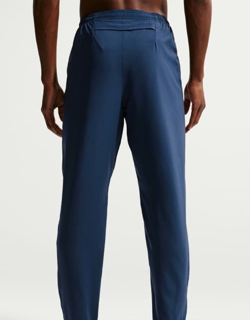 Nike Running Miler Dri-FIT geweven broek in blauw, 3 van 4
