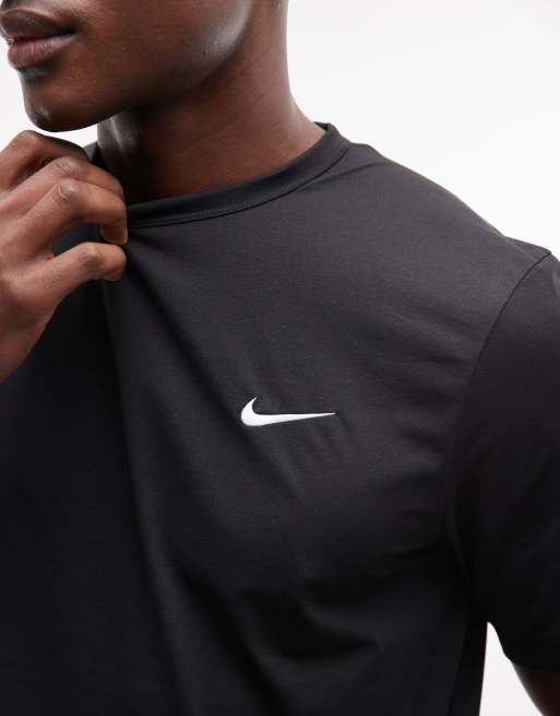 Nike Running – Miler – Dri-FIT – Svart t-shirt med UV-skydd, 5 av 5