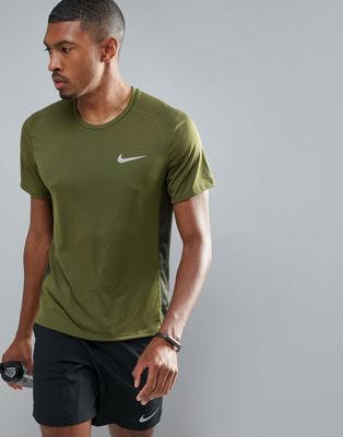 green nike dri fit shirt