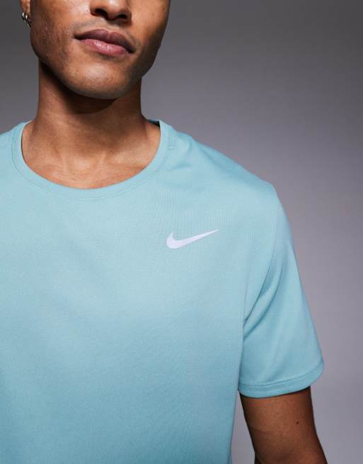 Nike Running Miler Dri-FIT t-shirt in green, 5 of 5