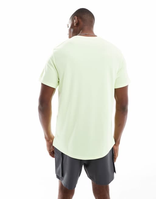 Nike Running Miler Dri-FIT T-shirt in light green