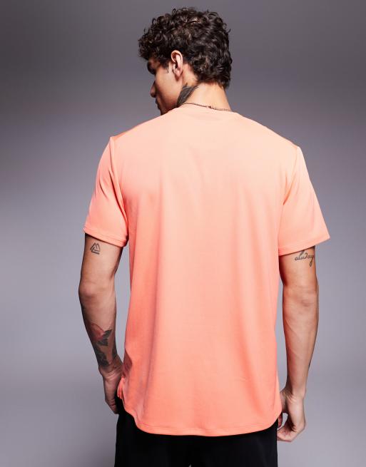 Orange dri fit t shirt best sale