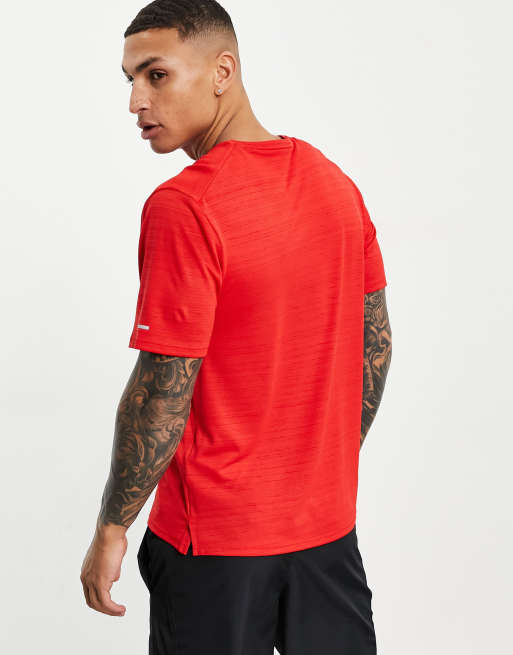 red nike undershirt