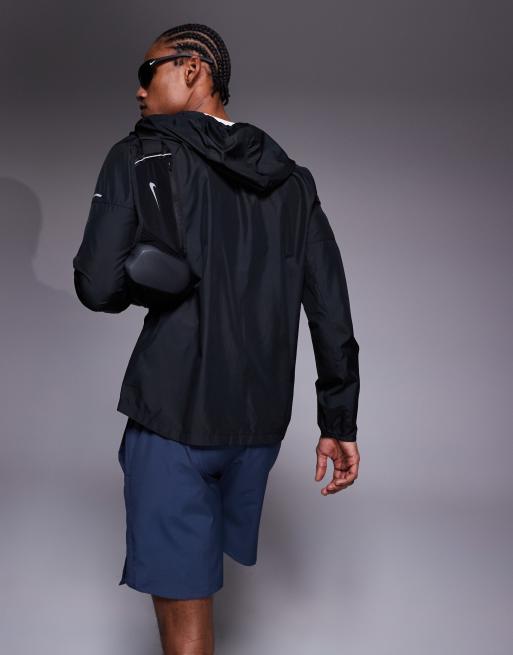 Nike Running Miler jacket in black, 4 of 5