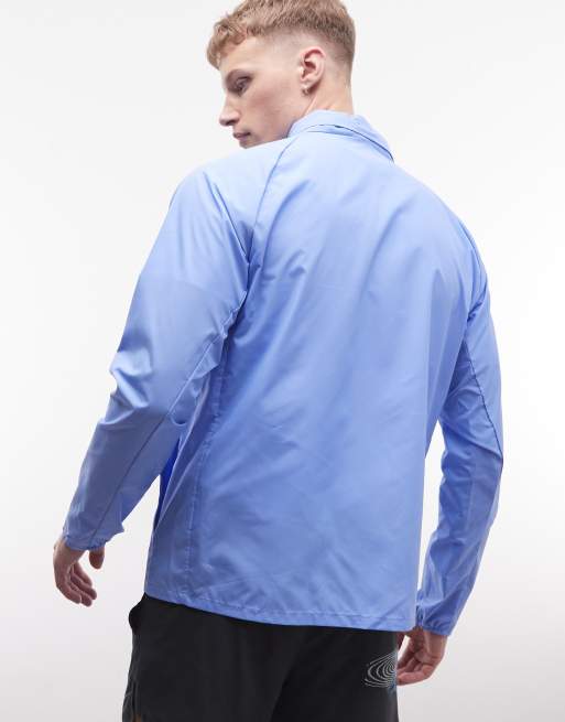Nike Running Miler jacket in blue, 3 of 5