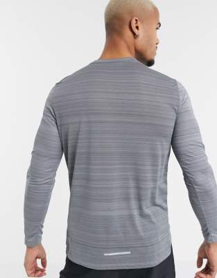 nike running miler long sleeve