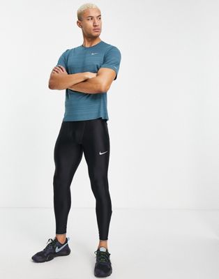 Homme Nike - Running Miler - T-shirt en tissu Dri-FIT - Bleu