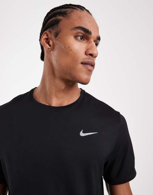 Nike Running - Miler - T-shirt en tissu Dri-FIT - Noir  , 5 de 5