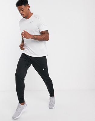 Nike Running Miler t-shirt in white | ASOS