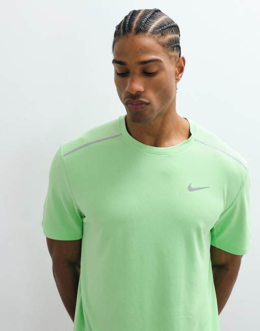 Nike Running Miler t-shirt vert, 4 de 5