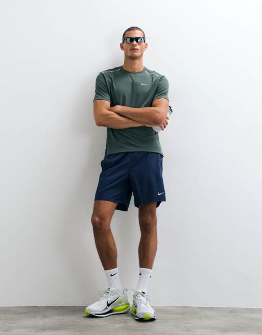 Nike Running Miler t-shirt vert, 2 de 5
