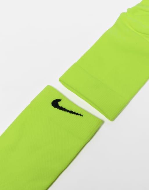 Nike Running – Mittelschwere Crew-Socken in Neongelb, 2 von 3