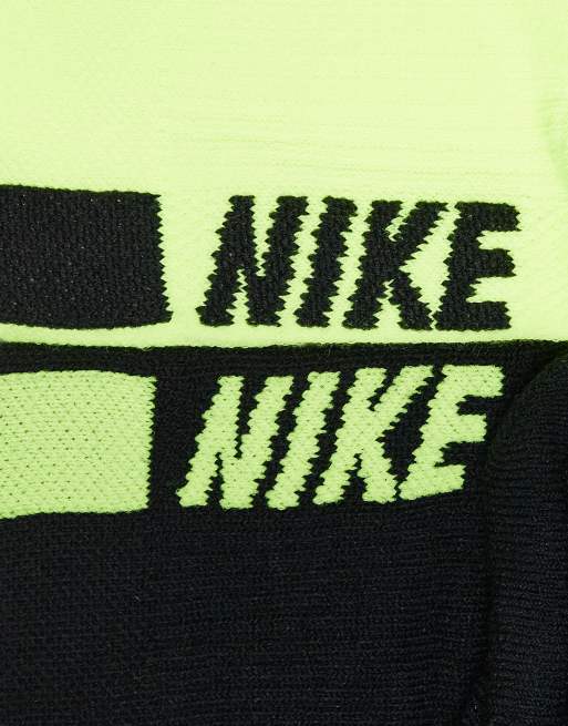 Black and green nike socks clearance