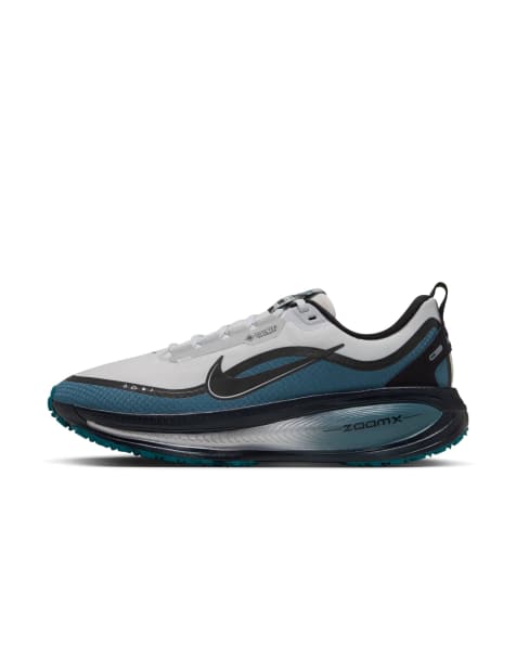 Nike Running Nike vomero 18 gtx vis waterproof road running shoes in white - view 1