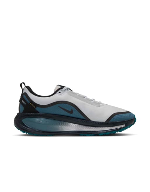 Nike Running Nike vomero 18 gtx vis waterproof road running shoes in white, 3 of 4