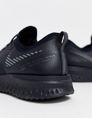 Running React 2 Shield trainers in black | ASOS