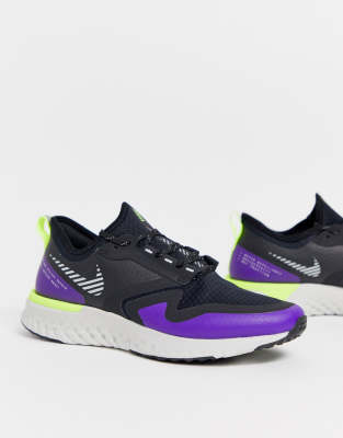 nike men's odyssey react 2 shield running shoes