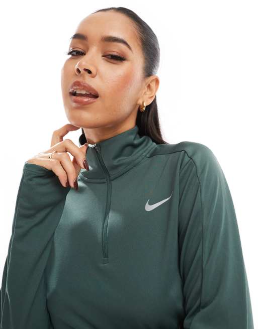 Nike half zip dri fit pullover best sale