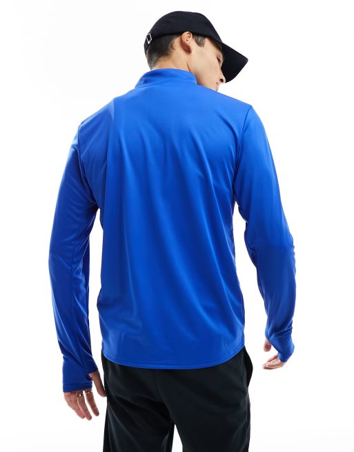 Nike Running - Pacer - Top à demi-fermeture éclair en tissu Dri-FIT - Bleu roi , 4 de 4