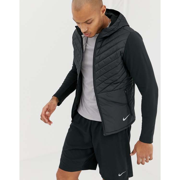 Men's aerolayer hotsell hooded running jacket