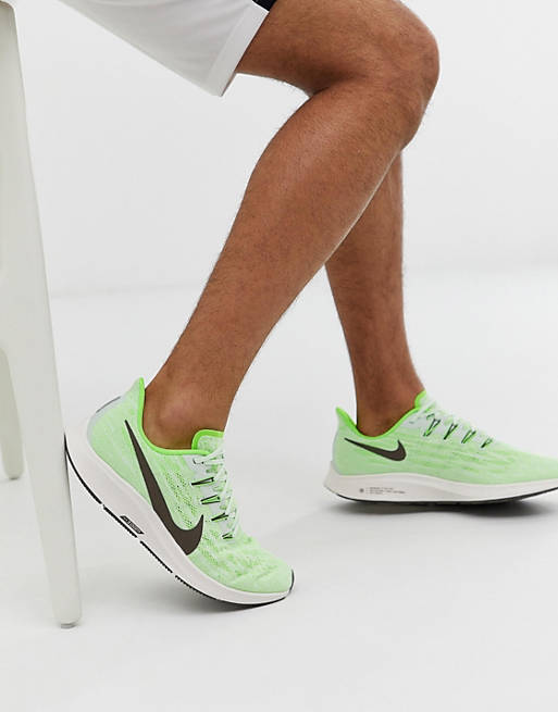 theme vowel not to mention Nike Running Pegasus 36 sneakers in green | ASOS