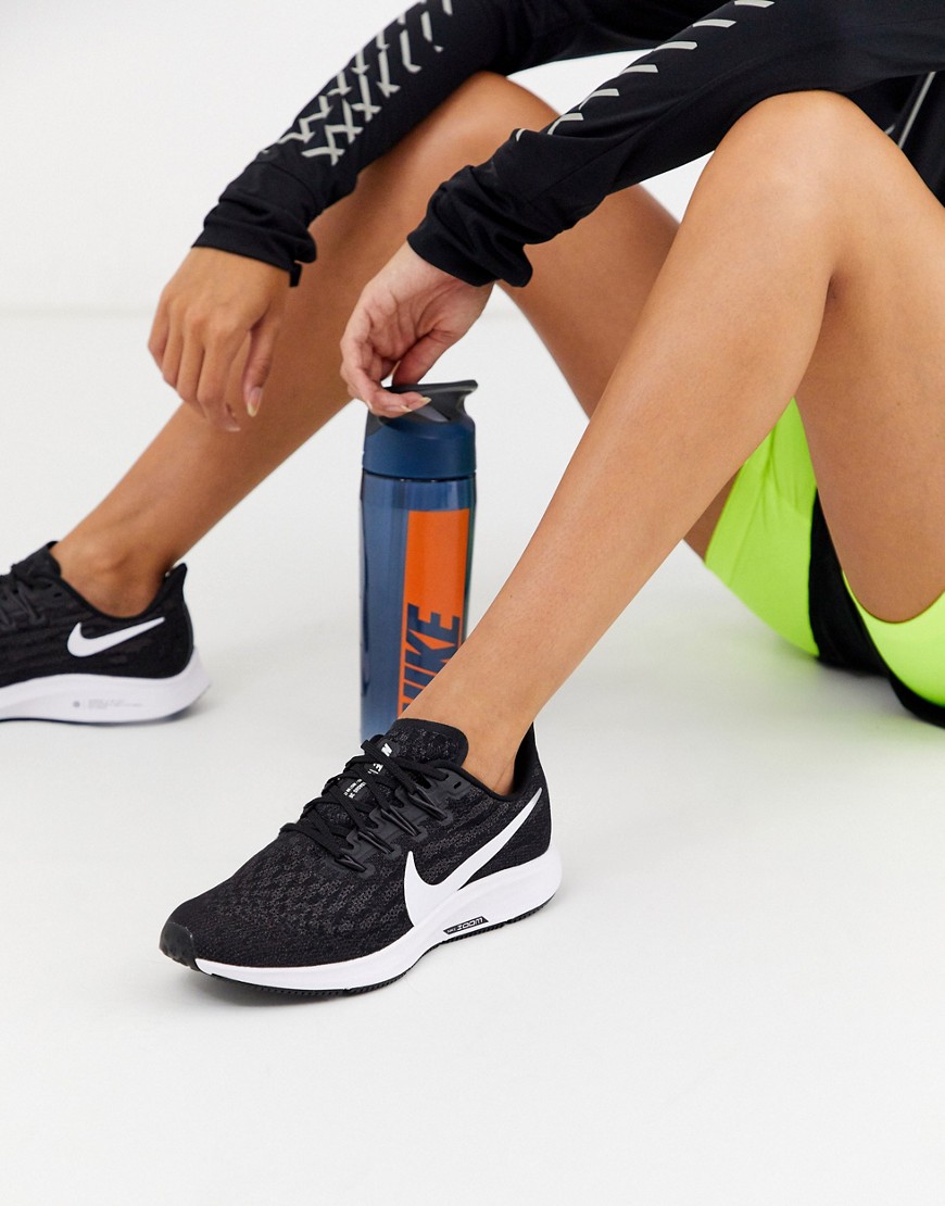 Nike Running – Pegasus 36 – Svarta träningsskor