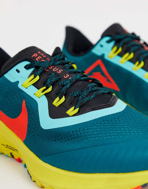 Air zoom pegasus 36 trail clearance geode teal bright crimson black