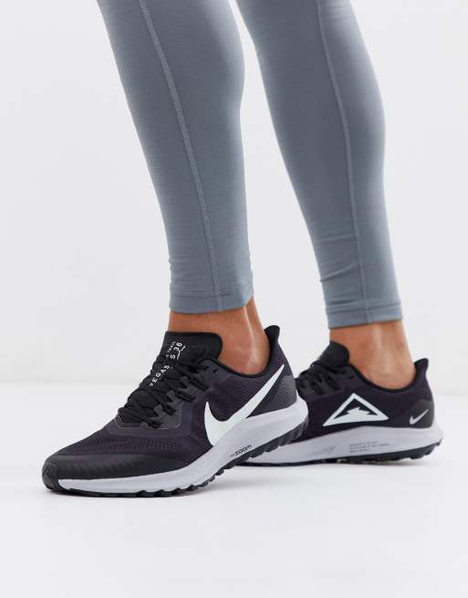 Nike Running Pegasus 36 trail trainers in black ASOS